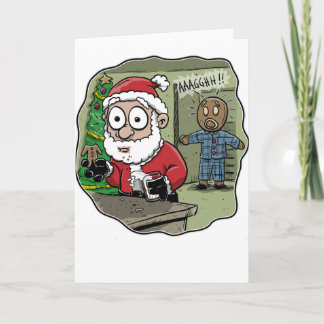 Festiva Tarjeta de pesadilla para hombre de jengibre