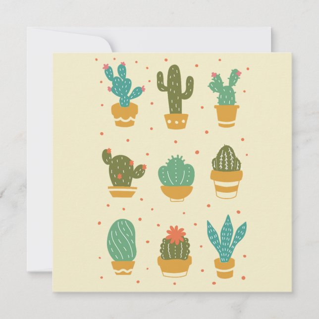 FESTIVA TARJETA DE RECIBIMIENTO DE SUCCULENTOS (Anverso)