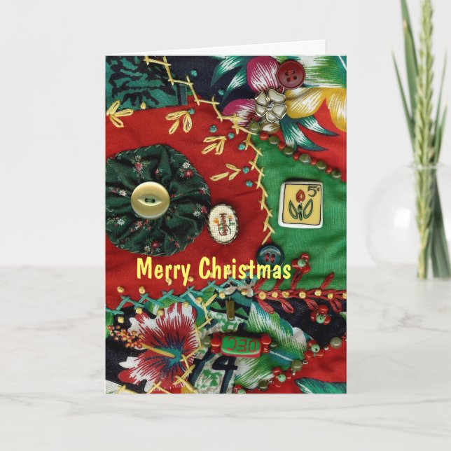 Festiva Tarjeta de Recuerdos de navidades (Anverso)