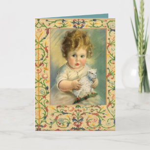 Festiva Tarjeta de Recuerdos Sweet Easter