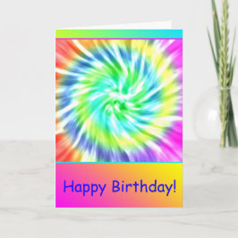 Festiva Tarjeta de regalo de cumpleaños feliz personalizad