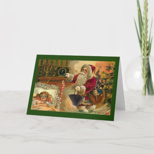 Festiva Tarjeta de reserva Steampunk (Anverso)