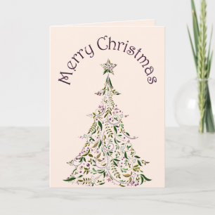Festiva Tarjeta de saludo - Árbol toscano