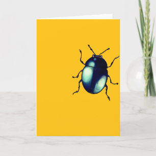 Festiva Tarjeta de saludo Blue Beetle Personalizable