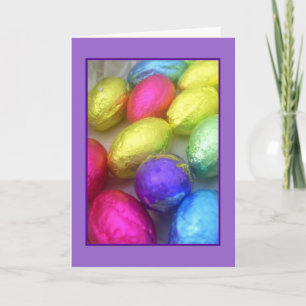Festiva Tarjeta de saludo 'Colores de Pascua'
