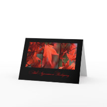 Tarjeta de saludo de Acción de Gracias de Negocios