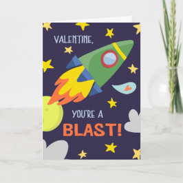 Festiva Tarjeta de saludo de El día de San Valentín Blast