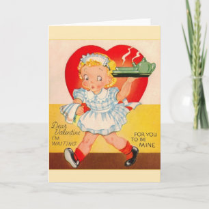 Festiva Tarjeta de saludo de El día de San Valentín de cam