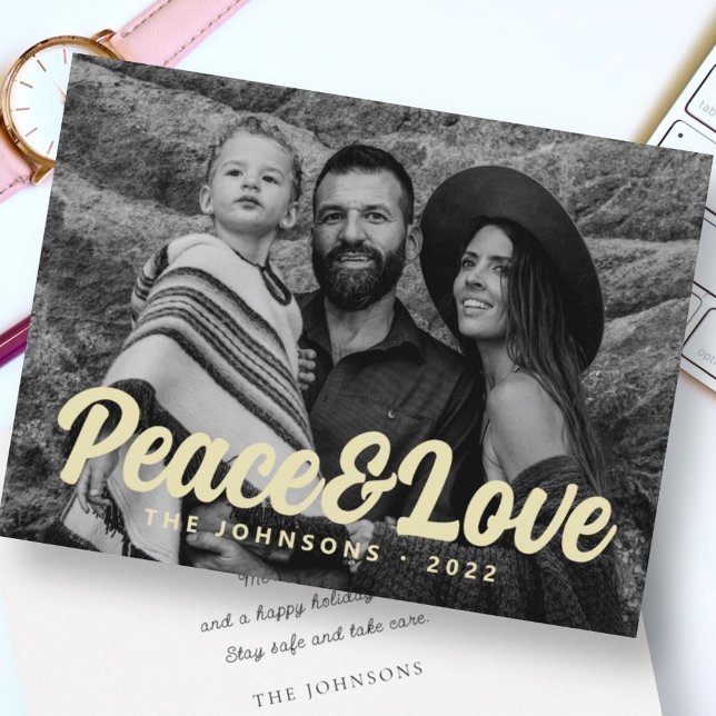 Festiva Tarjeta de saludo de escritura cursiva simple mode (Subido por el creador)