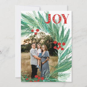Festiva Tarjeta de saludo de feriado de los Navidades de J