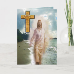 Festiva Tarjeta de saludo de Jesús