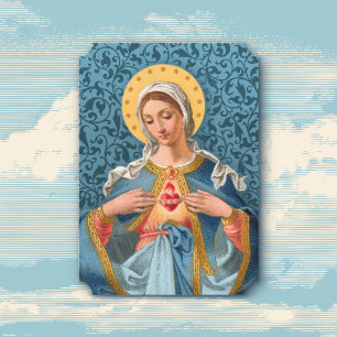 Festiva Tarjeta de saludo de la Reina del Cielo