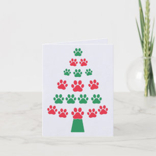 Festiva Tarjeta de saludo de los Navidades de Merry Woofma
