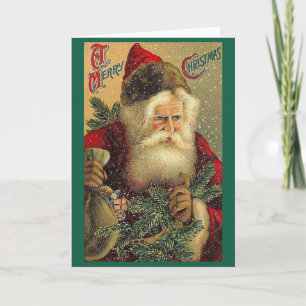Festiva Tarjeta de saludo de los Navidades de Santa Lucía