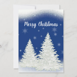 Festiva tarjeta de saludo de navidades
