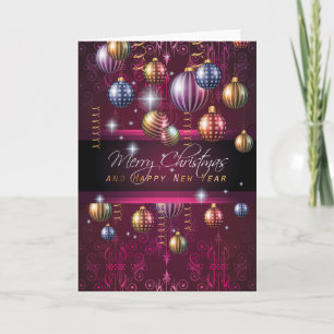 Festiva Tarjeta de saludo de Navidades asombrosos