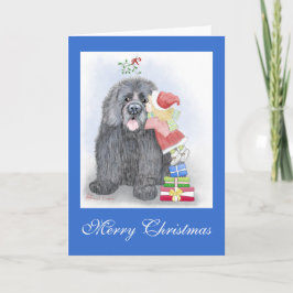 Festiva Tarjeta de saludo de Navidades de Terranova