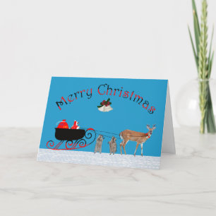 Festiva Tarjeta De Saludo De navidades Para Cualquiera