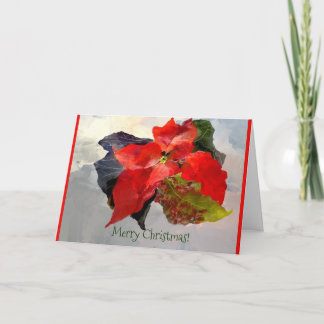 Festiva Tarjeta de saludo de Navidades Personalizados de P
