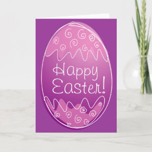 Festiva Tarjeta de saludo de Pascua con mensaje/deseos per