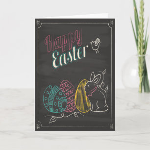 Festiva Tarjeta de saludo de Pascua Cuta