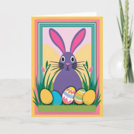 Festiva Tarjeta de saludo de Pascua de Diseñador