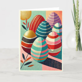 Festiva Tarjeta de saludo de Pascua de Diseñador