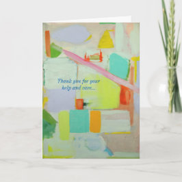 Festiva Tarjeta de saludo de salud mental