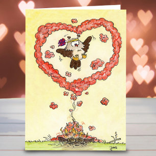 Festiva Tarjeta de saludo de señal de amor de Nicole Janes