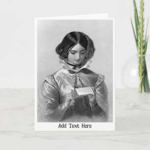 Festiva Tarjeta de saludo de Vintage personalizada