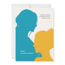 Tarjeta de saludo del Día Internacional de la Muje