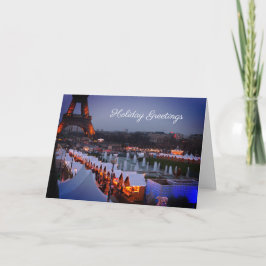 Festiva Tarjeta de saludo navideño