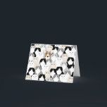 Festiva Tarjeta de saludo para gatos y perros<br><div class="desc">Tarjeta de saludo para gatos y perros</div>