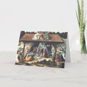 Festiva Tarjeta de saludo para Navidades de la Natividad M