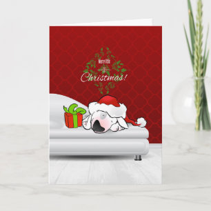 Festiva Tarjeta de saludo para Navidades del Personalizado