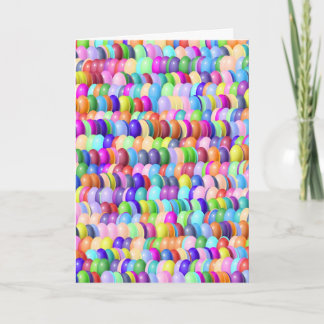 Festiva Tarjeta de saludo - Pascua - Huevos de Pascua enco