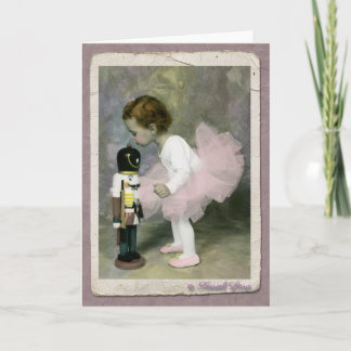 Festiva Tarjeta de saludo "Sugar Plum Kiss"