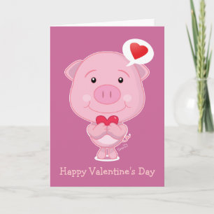 Festiva Tarjeta de San Valentín