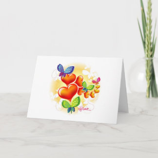 Festiva Tarjeta de San Valentín