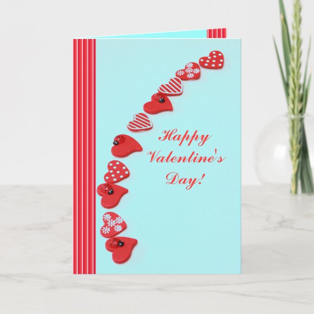 Festiva Tarjeta de San Valentín (Anverso)