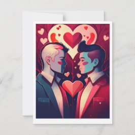 Festiva Tarjeta de San Valentín