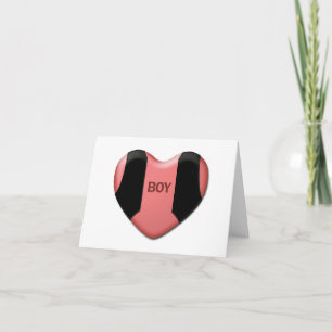 Festiva Tarjeta de San Valentín "boy"