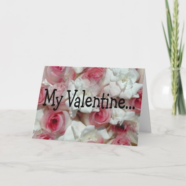 Festiva Tarjeta de San Valentín con espíritu medio "La vid (Anverso)