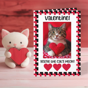 Festiva Tarjeta de San Valentín con Foto Personalizada de 