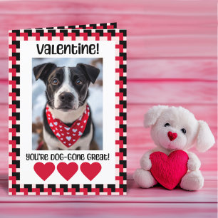 Festiva Tarjeta de San Valentín con Foto Personalizada de