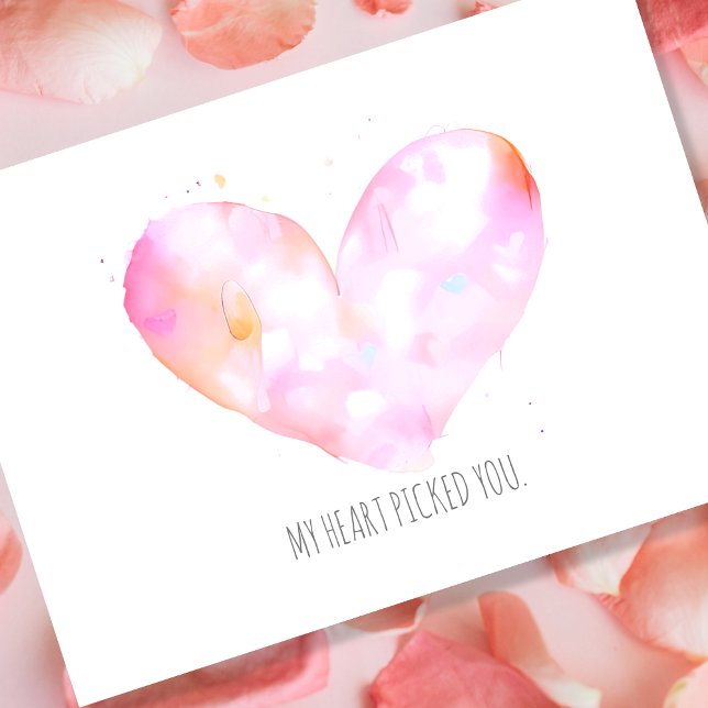 Festiva Tarjeta de San Valentín con texto personalizado 'M (Subido por el creador)