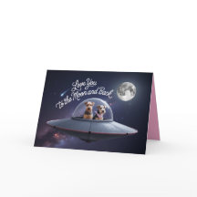 Tarjeta de San Valentín de Airedale