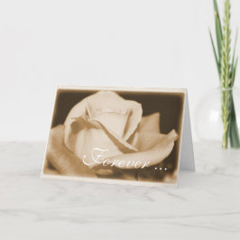 Festiva Tarjeta de San Valentín de amor para siempre