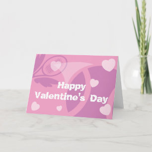 Festiva Tarjeta de San Valentín de tenis