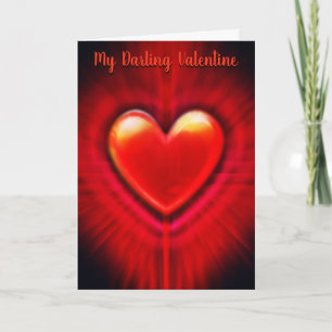 Festiva Tarjeta de San Valentín, elegante personalizado de